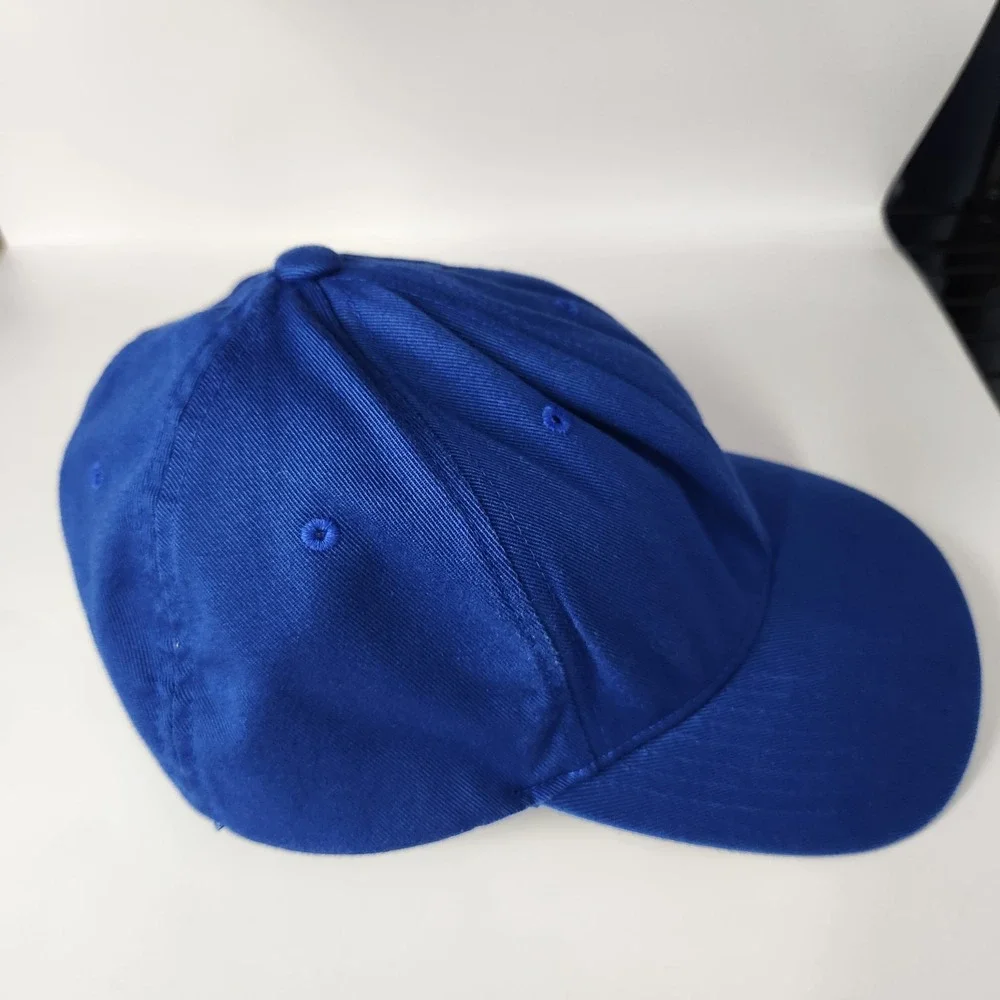 Cole Wodd Racing Flexfit Hat Blue Embroidered Logo‎ 17W Stretch L-XL NASCAR